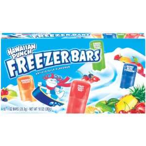 Hawaiian Punch Freezer Bars 10   1 Ounce Bars  Grocery 