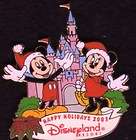Disney DLR Santa Mickey Minnie Holiday Castle Le pin