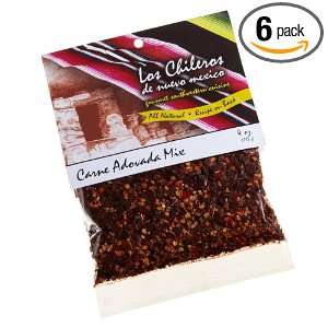 Los Chileros Carne Adovada Mix, 4 Ounce Packages (Pack of 6)  