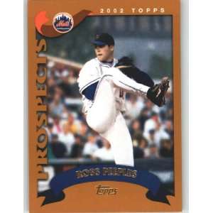  2002 Topps Traded Gold #T205 Ross Peeples RC   New York 
