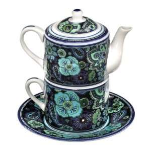  Vera Bradley Tea for One  Blue Rhapsody