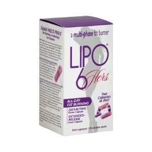  Nutrex Research, Inc. Lipo 6 Hers Multi Phase 120Cap 