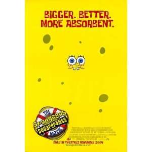  Spongebob Squarepants Movie Poster Double Sided Original 