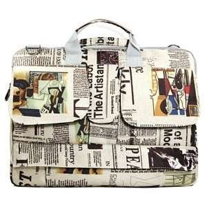   newspaper pattern only for 14 Toshiba Dell HP Lenovo Sony+ Cosmos