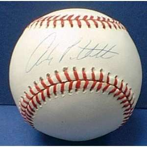  Andy Pettitte Autographed Baseball