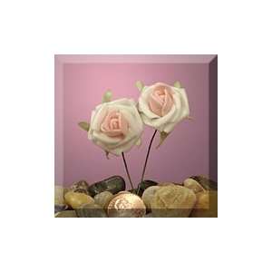  36ea   1 Sweet Rose Foam Flower Arts, Crafts & Sewing