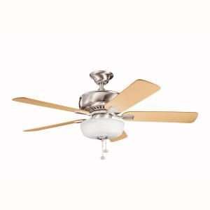   339212BSS Kichler Saxon Select 52 Inch Fan Brushed Stainless Steel