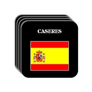  Spain [Espana]   CASERES Set of 4 Mini Mousepad Coasters 