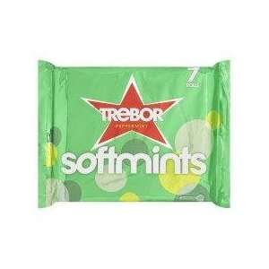 Trebor Softmints 7 Rolls   Pack of 6  Grocery & Gourmet 