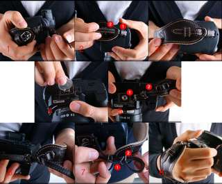   strap fits around your hand and stabilizes your camera while shooting