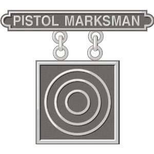  US Marine Pistol Marksman Decal Sticker 3.8 6 Pack 