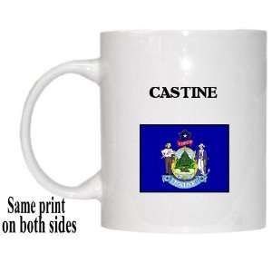  US State Flag   CASTINE, Maine (ME) Mug 