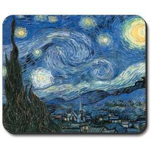  Van Gogh Starry Night   Mouse Pad Electronics