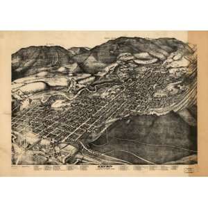   Map Birds eye view of Aspen, Pitkin Co., Colo. 1893.