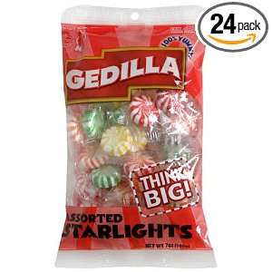 Gedilla Think Big, Assorted Starlights, 7 Ounce (Pack of 24)  