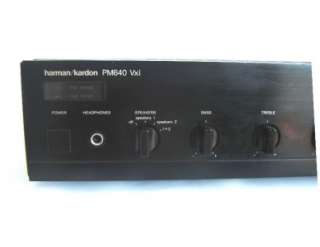   Harman / Kardon PM640 Vxi HighCurrent Capability Integrated Amplifier