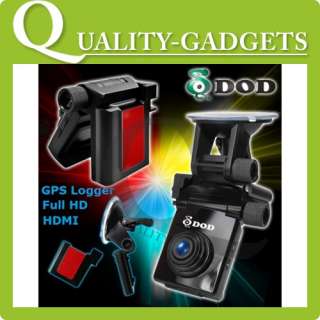DOD Car DVR Full HD 120° Lens With HDMI Out LCD Screen Collision Data 