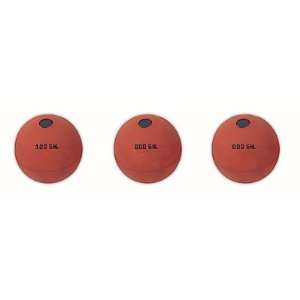 Rubber Javelin Balls Set of 3 (400, 600, 800 gram) Sports 
