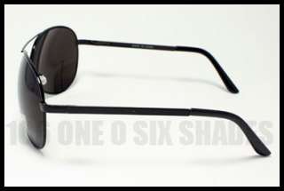   Sunglasses Retro Style Premium Quality, BLACK with Spring Hinge