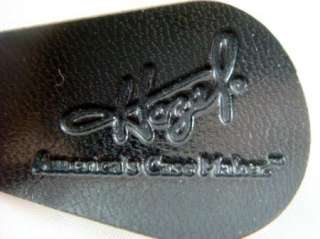   Americas Case Maker Black Leather Portfolio File Document Case  