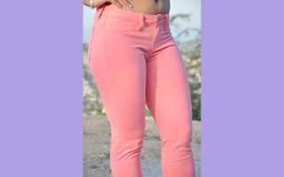 Salmon Pink Colored Skinny Pants Jeggings SZ 0 13 FREE FAST SHIPPING 