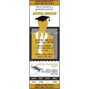  The Graduation Party Ticket Invitation Health & Personal 