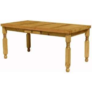  Lyon Rustic Pine Dining Table Furniture & Decor