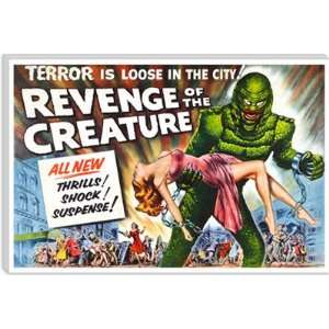  Revenge of the Creature Vintage Movie Poster Giclee Canvas 