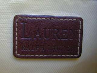 Small Pretty Carmel Brown Soft Leather RALPH LAUREN Hobo Bag~Purse 