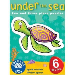  Under the Sea 2 3 Piece Puzzles Toys & Games