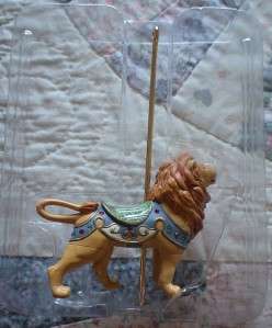   Majestic Lion Hallmark Keepsake Ornament #1 Carousel Horse MIB  
