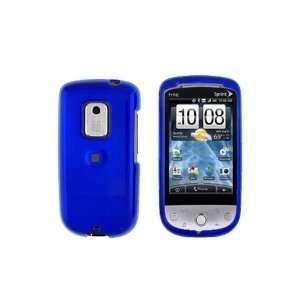 HTC Sprint Hero Snap On Solid Protector Case Blue Cell 