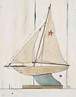 Sailboat I David Carter Brown Framed Picture Print Art  