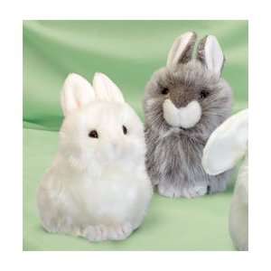  Fuzzy Bunny Small White Fuzzy Town Plush Toys & Games