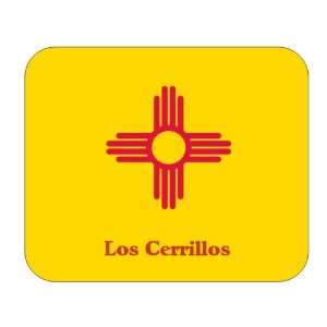   State Flag   Los Cerrillos, New Mexico (NM) Mouse Pad 