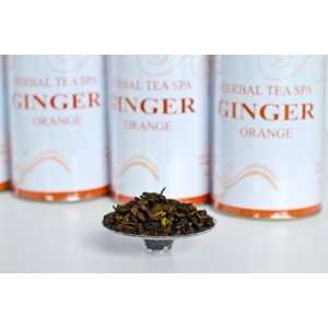 Ginger Orange Green Tea 250 Grams (8.8 Oz)  Grocery 