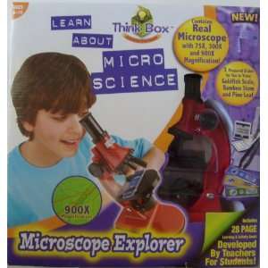  Microscope Explorer Learn about Micro Science Toys 