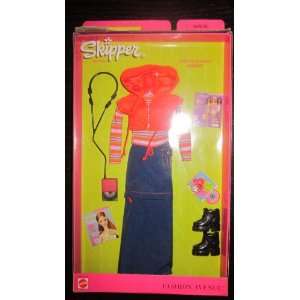 Barbie Skipper Fashion Avenue Sassy In Stripes