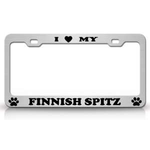  I LOVE MY FINNISH SPITZ Dog Pet Animal High Quality STEEL 