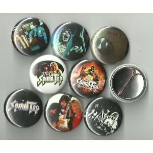  Spinal Tap Lot of 8 1 Pinback Buttons/Pins Everything 