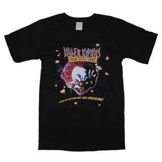 Killer Klowns From Outer Space Mens Black T Shirt XL  