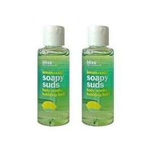  Bliss Lemon + Sage Soapy Suds 3.4 Oz. ( Pack of 2 