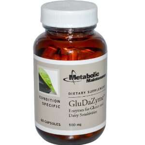  GluDaZyme, 500 mg, 60 Capsules