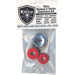  Khiro Bushing/Cup Washer Kit 90a Med Red Sports 