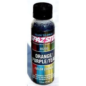  Spaz Stix Color Changing Paint Orange/Purple/Teal 2oz 