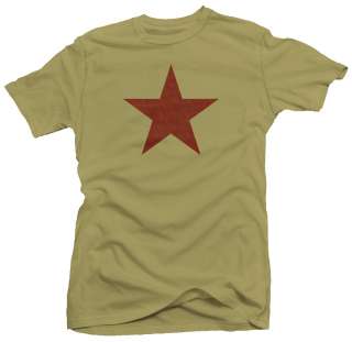 Red Star CCCP USSR Russian Military Army T shirt  