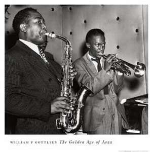   William P. Gottlieb   Charlie Parker and Miles Davis
