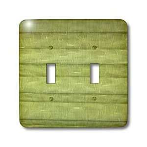 Florene Designer Texture   Green Pleats   Light Switch Covers   double 