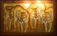 Luis Sottil Royal Dominance Mountain Lion Original Color Naturalismo 