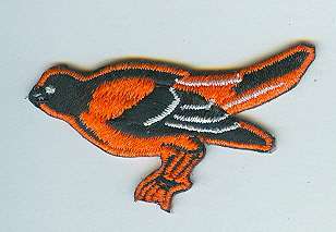 description this is a beautiful patch team baltimore orioles style